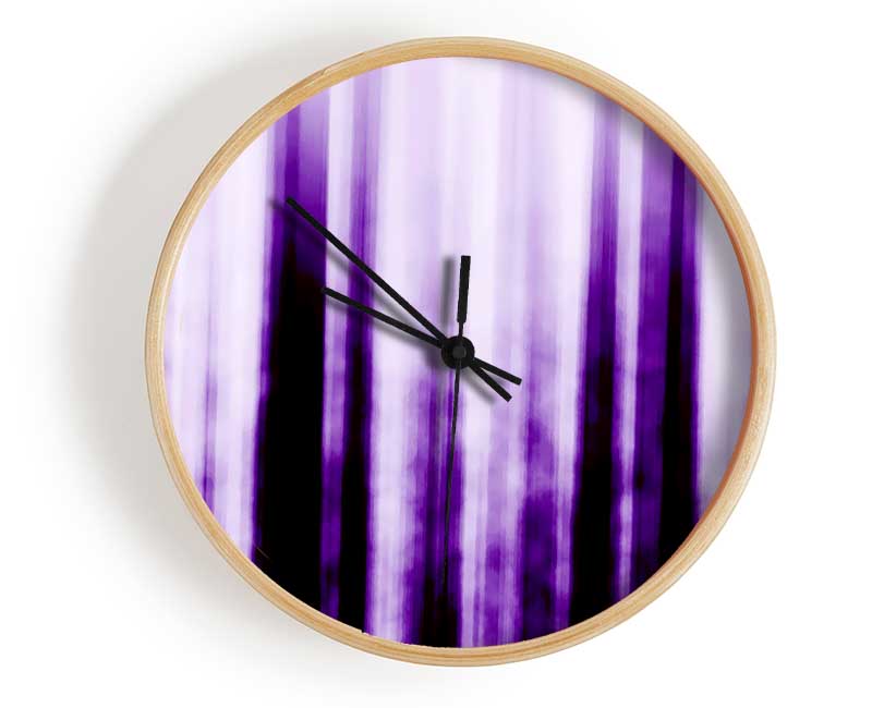 Purple Dream Clock - Wallart-Direct UK