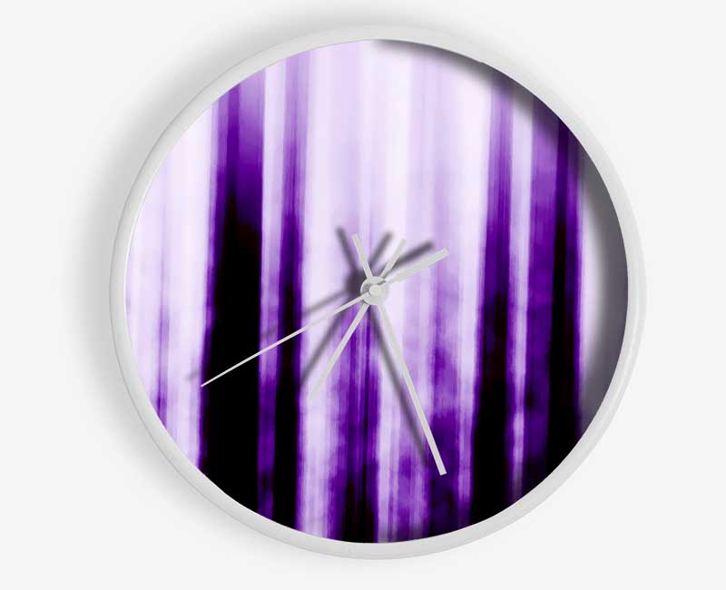 Purple Dream Clock - Wallart-Direct UK