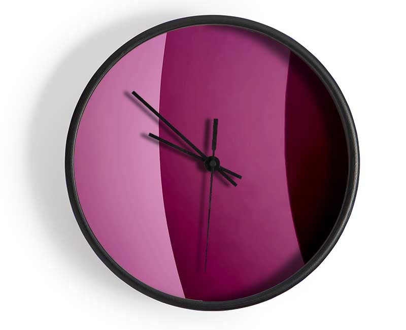 Purple Hills Clock - Wallart-Direct UK