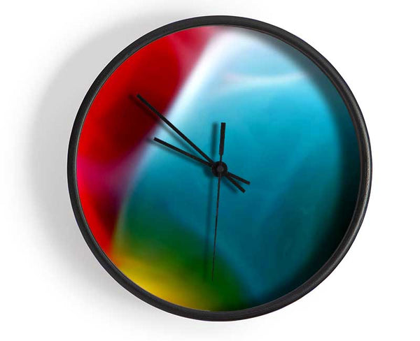 Rainbow Hills Clock - Wallart-Direct UK