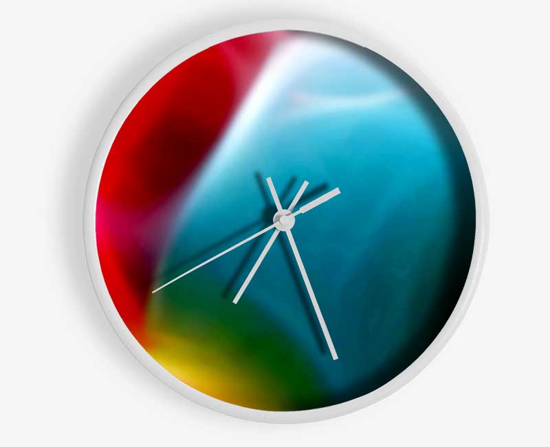 Rainbow Hills Clock - Wallart-Direct UK