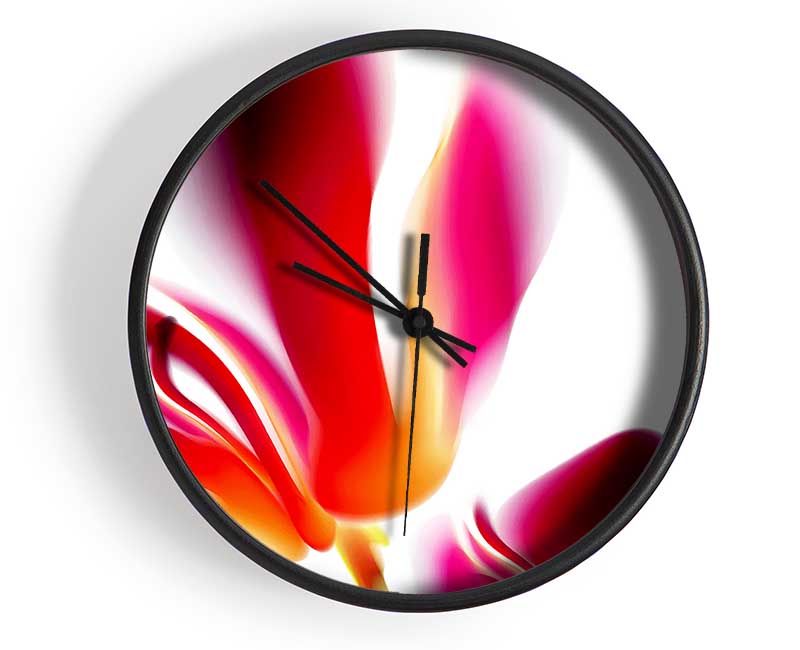 Raspberry Ripple Clock - Wallart-Direct UK