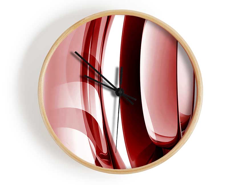 Red Dream Clock - Wallart-Direct UK