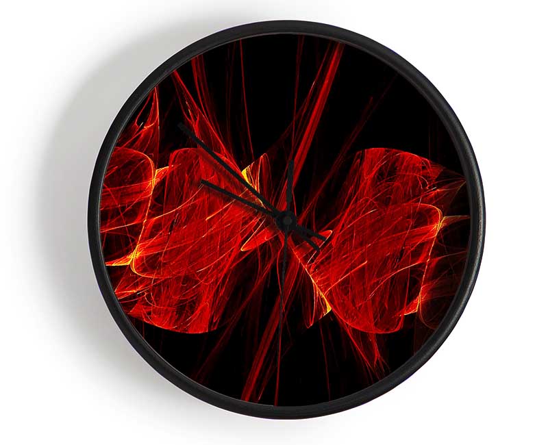 Red Emergance Clock - Wallart-Direct UK