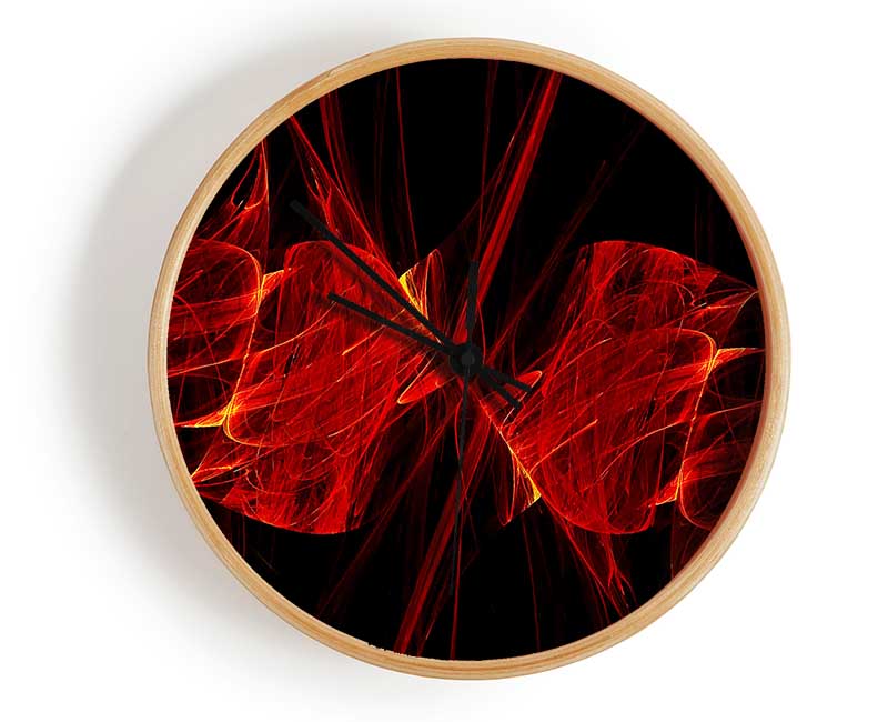 Red Emergance Clock - Wallart-Direct UK