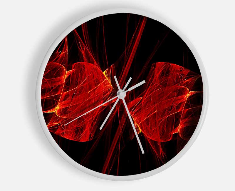 Red Emergance Clock - Wallart-Direct UK