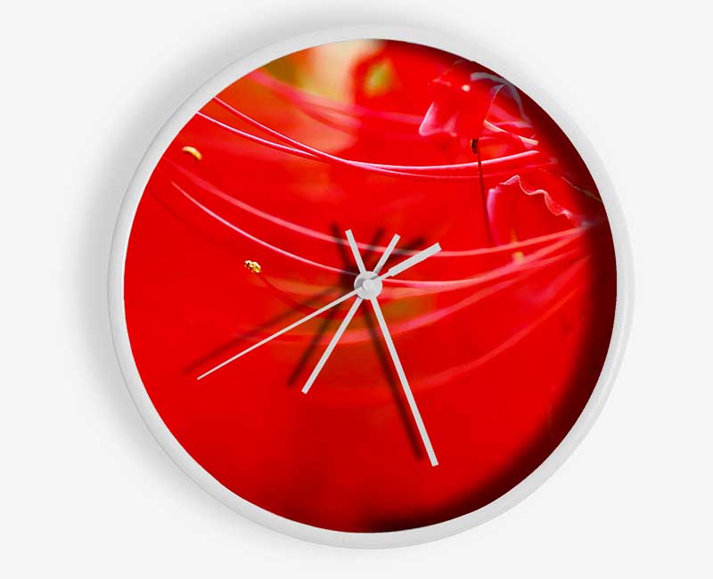 Red Heaven Clock - Wallart-Direct UK