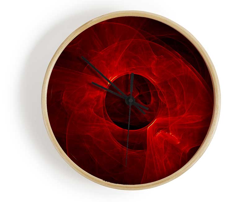 Red Planet Smoke Clock - Wallart-Direct UK