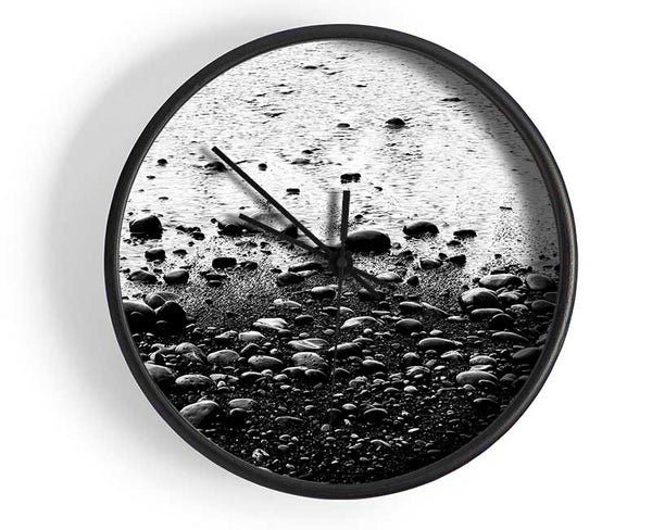 Seashore Pebbles Clock - Wallart-Direct UK