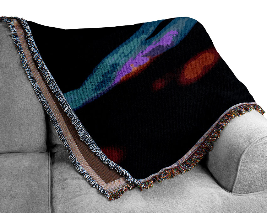 Silk Bubble Flow Woven Blanket