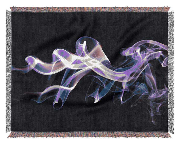 Smoke Pinks Woven Blanket