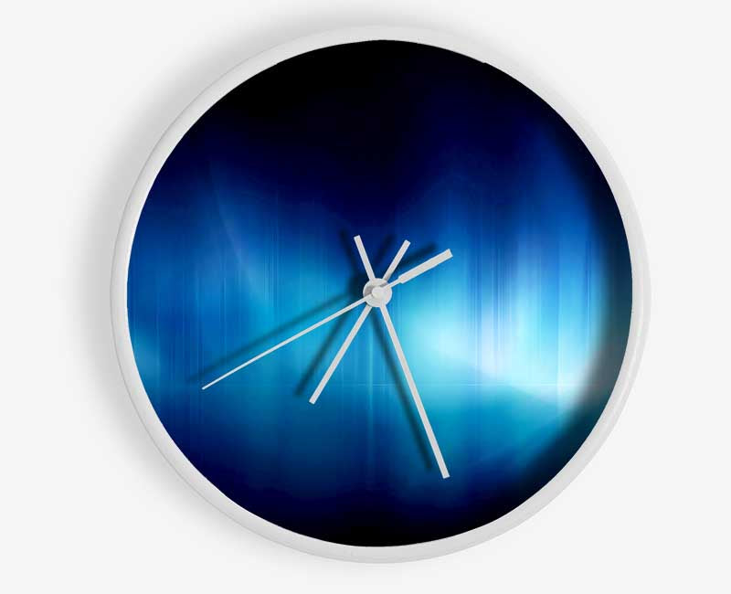 Snow Blizzard Clock - Wallart-Direct UK