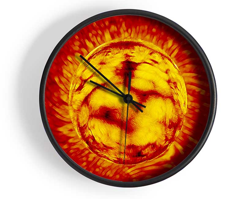 Sun Worshiper Clock - Wallart-Direct UK