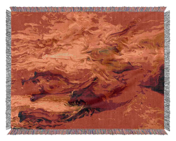 The Dragon Of The Sky Woven Blanket