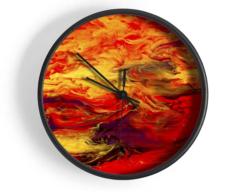 The Dragon Of The Sky Clock - Wallart-Direct UK