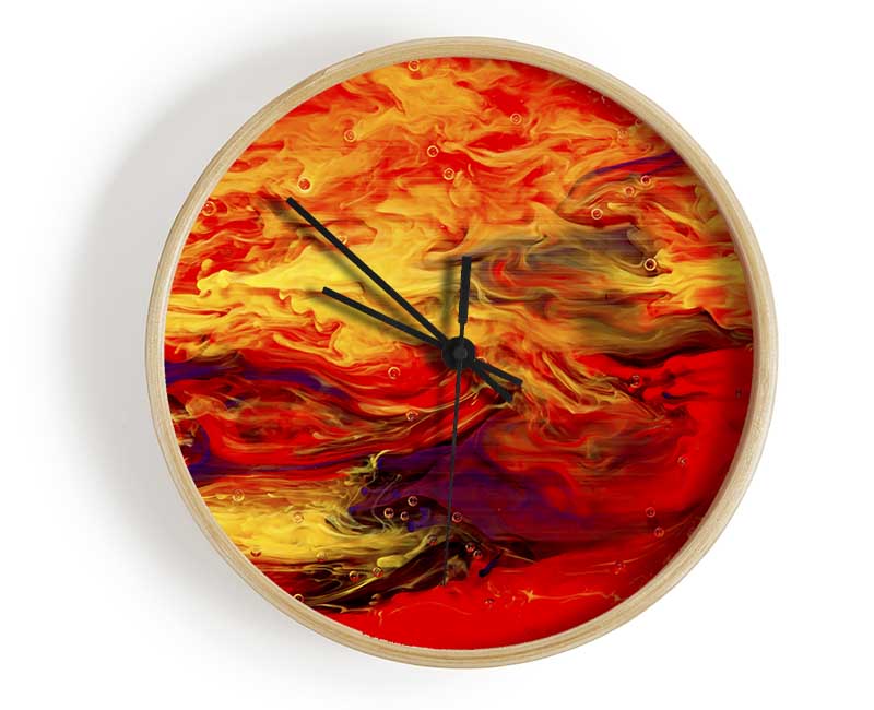 The Dragon Of The Sky Clock - Wallart-Direct UK