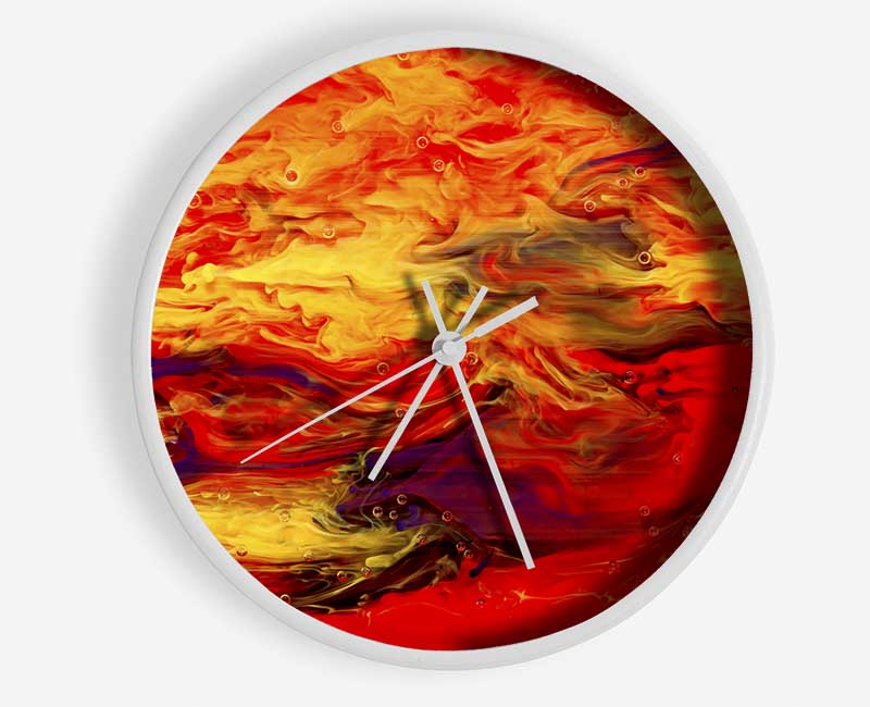 The Dragon Of The Sky Clock - Wallart-Direct UK