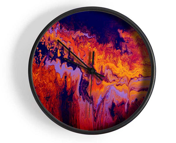 The Earths Crust Clock - Wallart-Direct UK