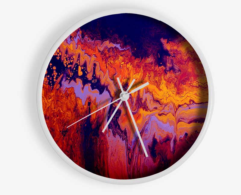 The Earths Crust Clock - Wallart-Direct UK