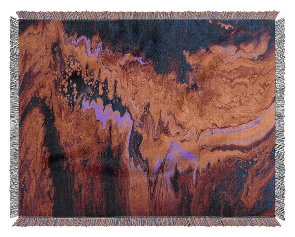 The Earths Crust Woven Blanket