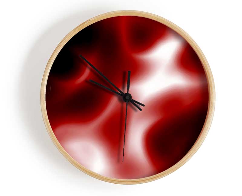 Through The Red Mist Clock - Wallart-Direct UK