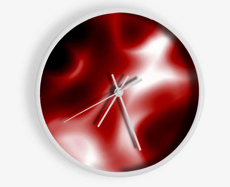 Through The Red Mist Clock - Wallart-Direct UK