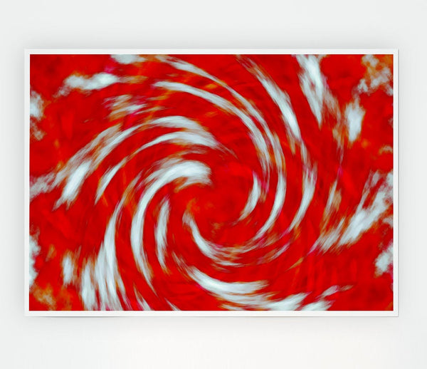 Tornado Twist Print Poster Wall Art