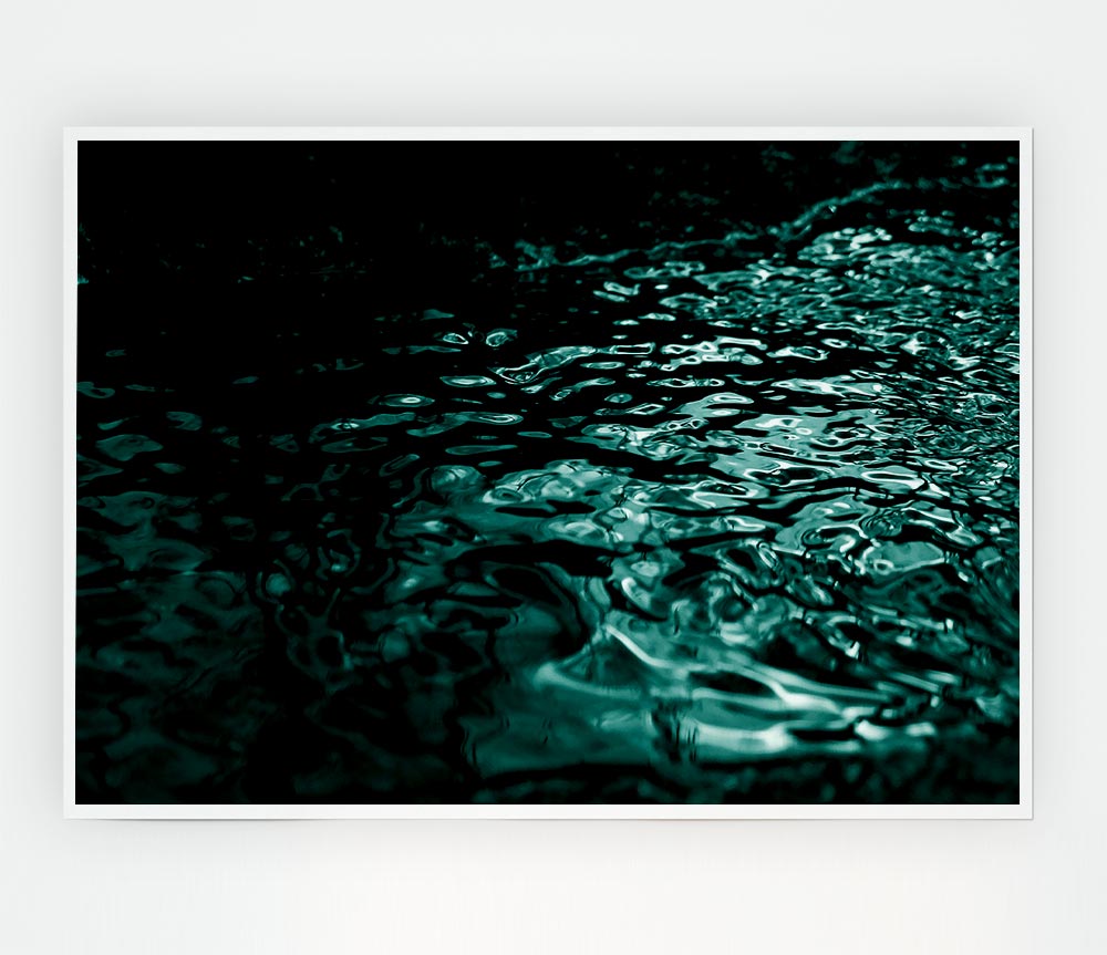 Turbulent Waters Print Poster Wall Art