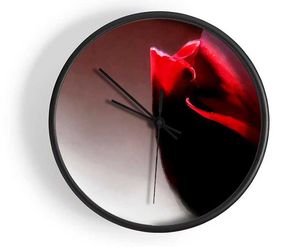 Visions Of A Rose Clock - Wallart-Direct UK