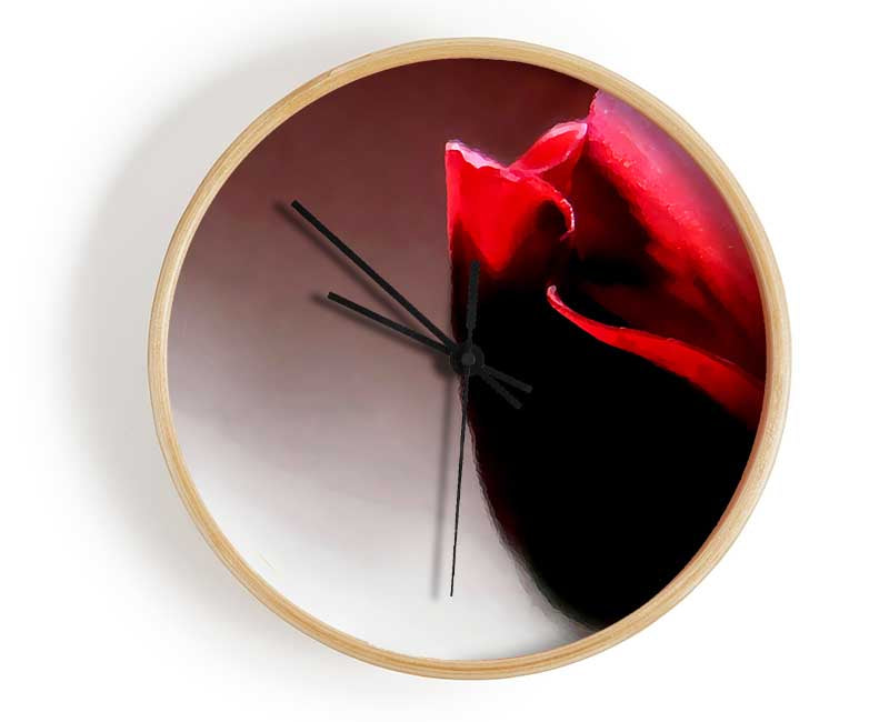 Visions Of A Rose Clock - Wallart-Direct UK