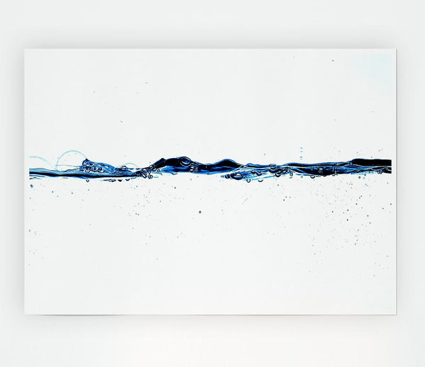 Water Line Print Poster Wall Art