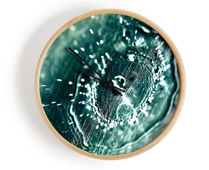 Water Splash Drop Clock - Wallart-Direct UK