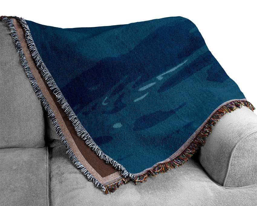 Water Drop Attention Woven Blanket