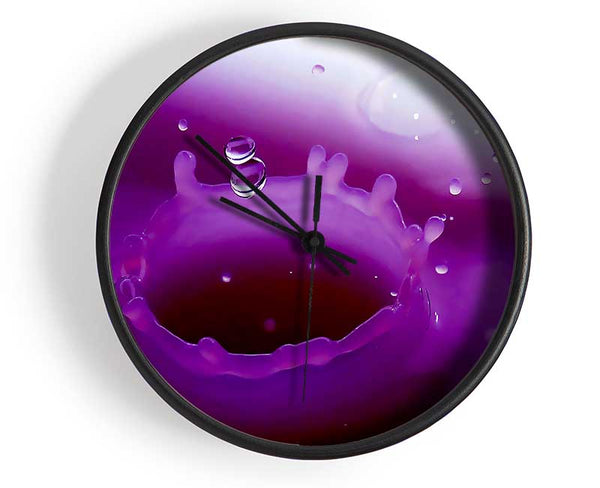 Wax Splash Clock - Wallart-Direct UK