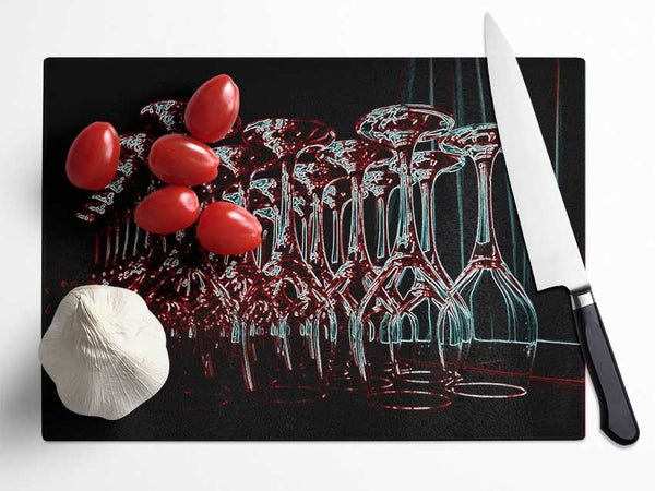 Wine Bar Glass Chopping Board