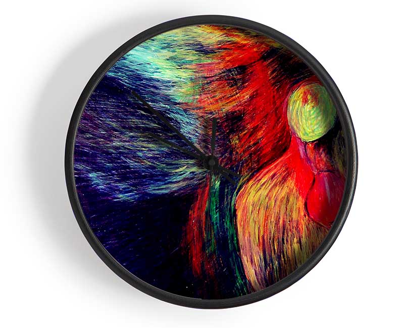 Winter Warmth Clock - Wallart-Direct UK