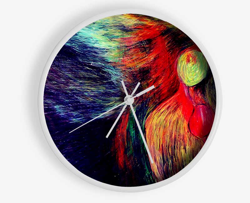 Winter Warmth Clock - Wallart-Direct UK