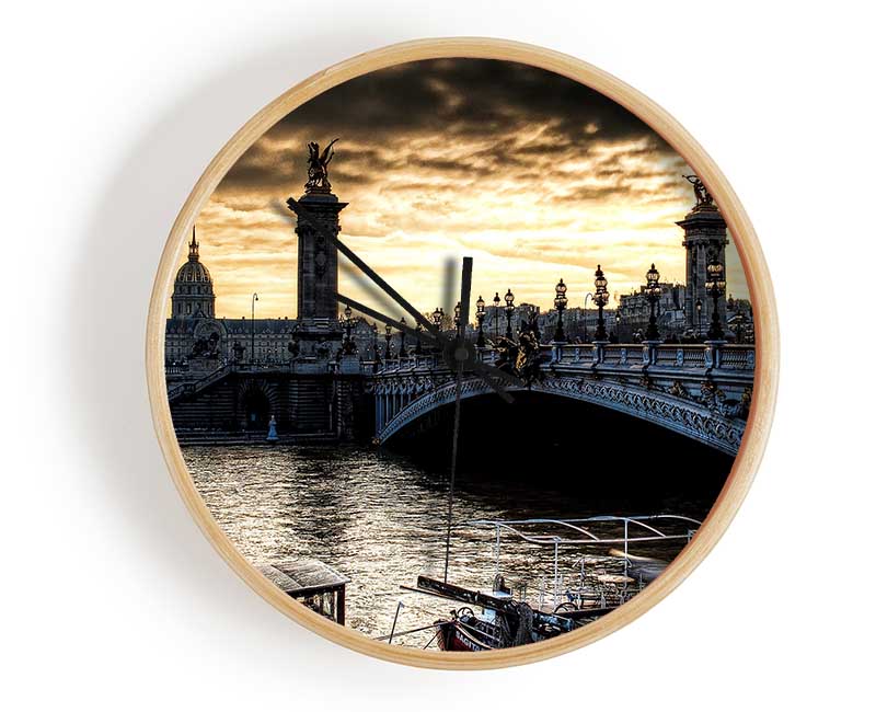 Alexander Bridge Paris Clock - Wallart-Direct UK