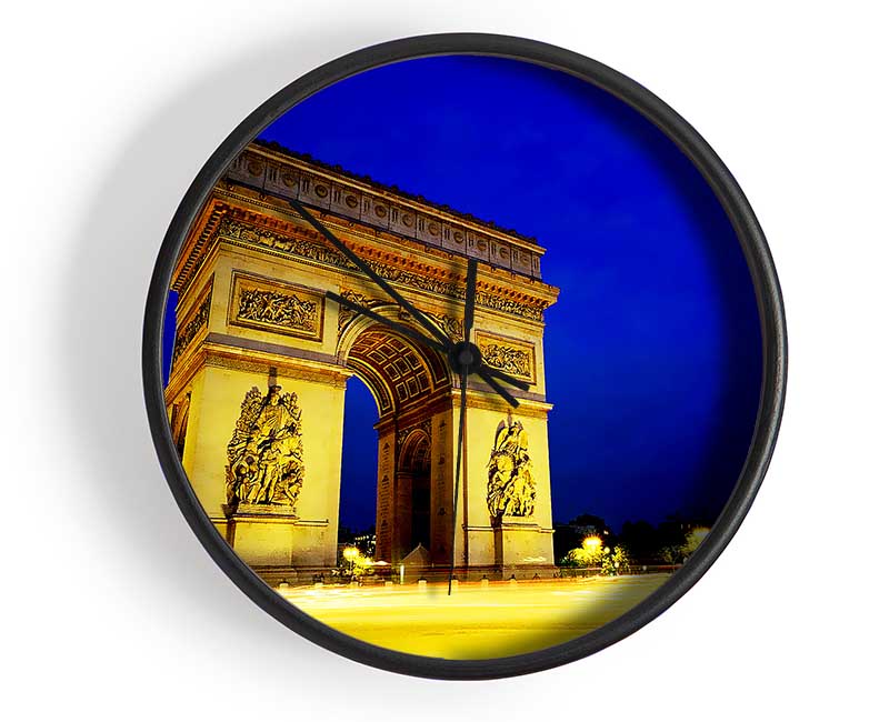 Arc De Triomphe Clock - Wallart-Direct UK