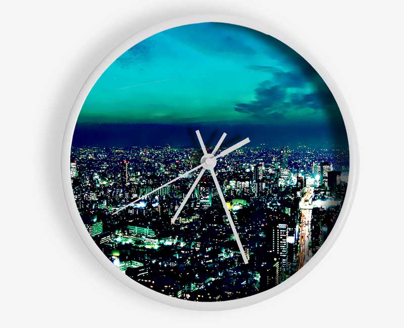 As Far As The Eye Can See Clock - Wallart-Direct UK