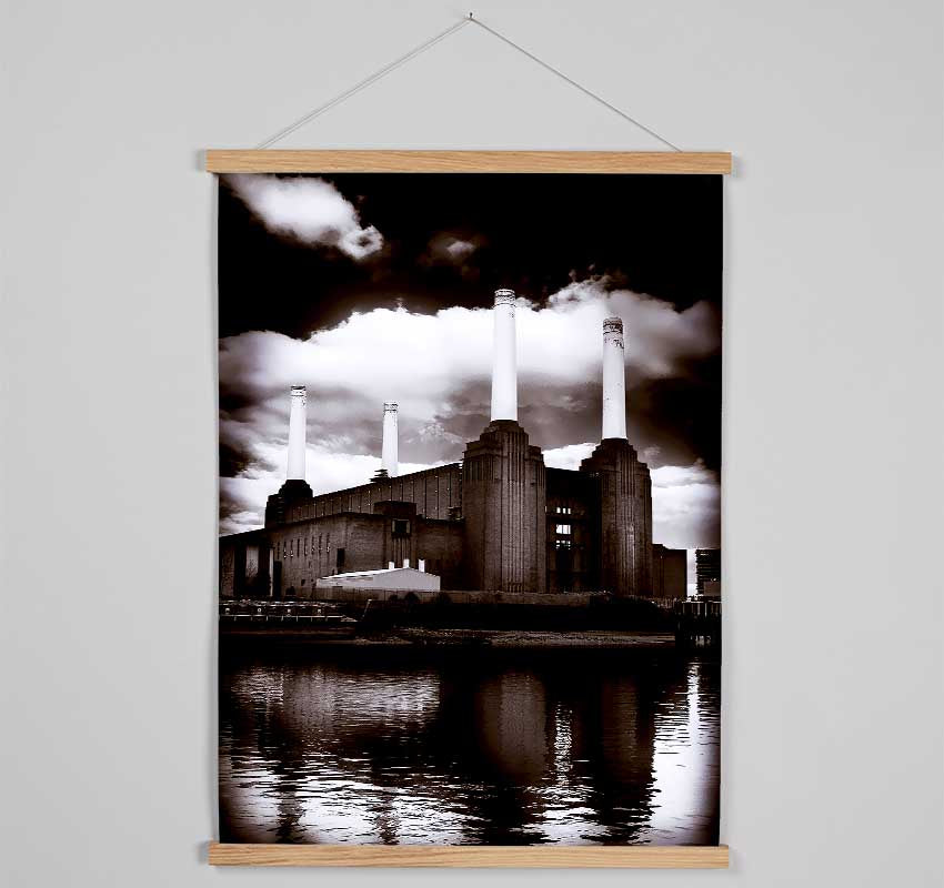 Battersea Power Station Hanging Poster - Wallart-Direct UK