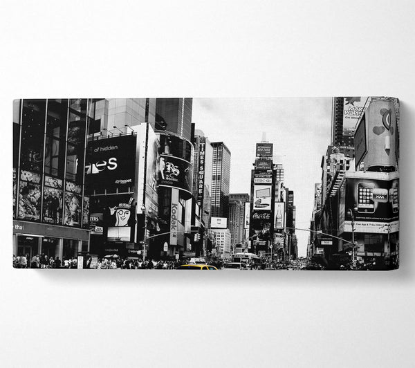 Broadway Yellow Cab B n W