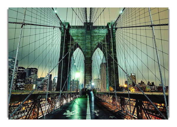 Brooklyn Bridge At Night 2