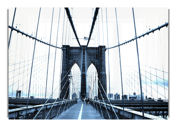 Brooklyn Bridge Blue