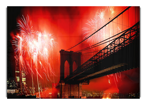 Brooklyn Bridge Fireworks