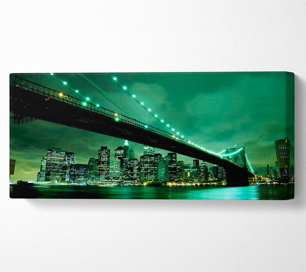 Brooklyn Bridge New York Green Cast