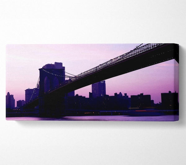 Brooklyn Bridge Purple Hue