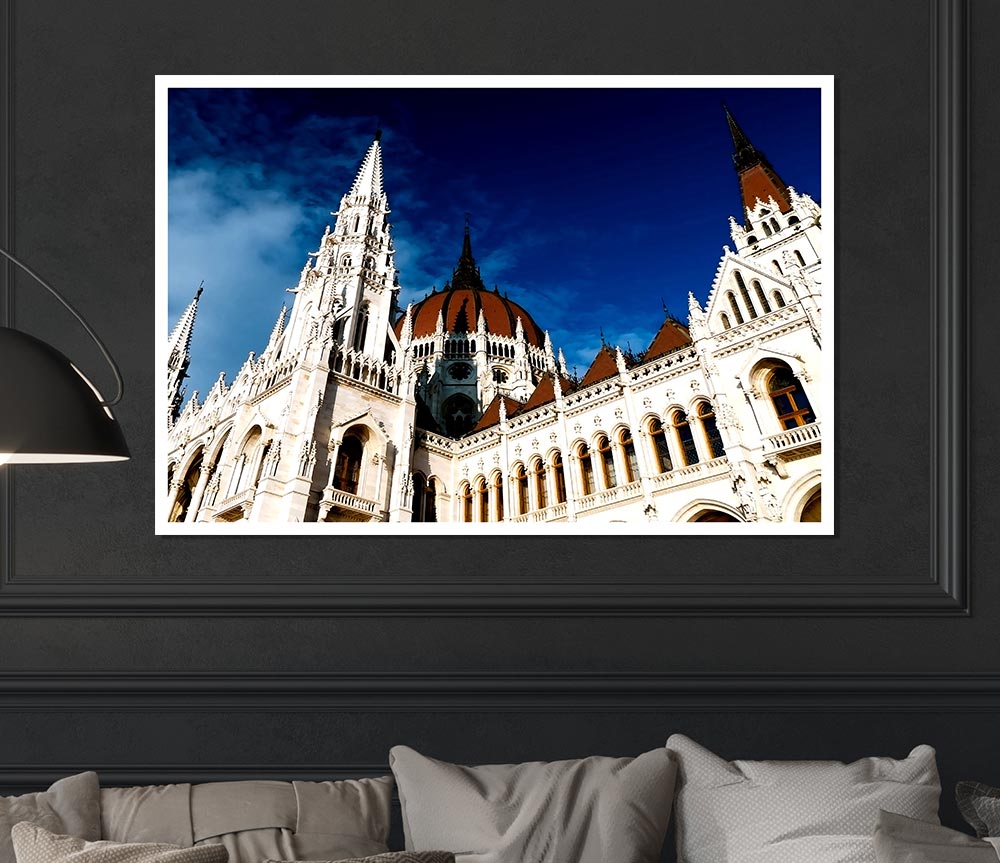 Budapest Hungary Print Poster Wall Art