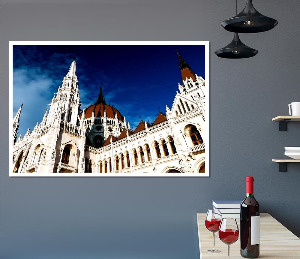 Budapest Hungary Print Poster Wall Art