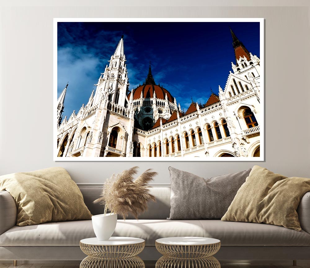 Budapest Hungary Print Poster Wall Art